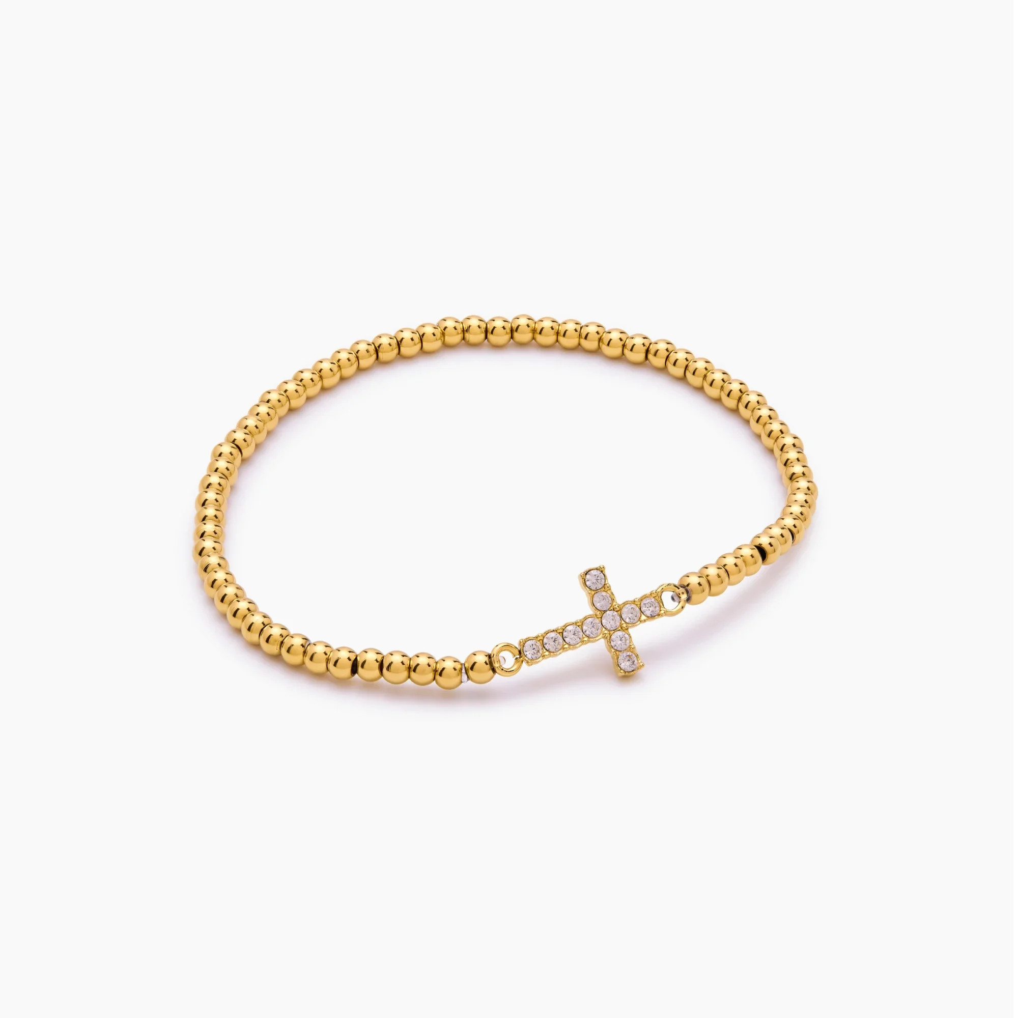 Beaded Cross Bracelet - Image 3