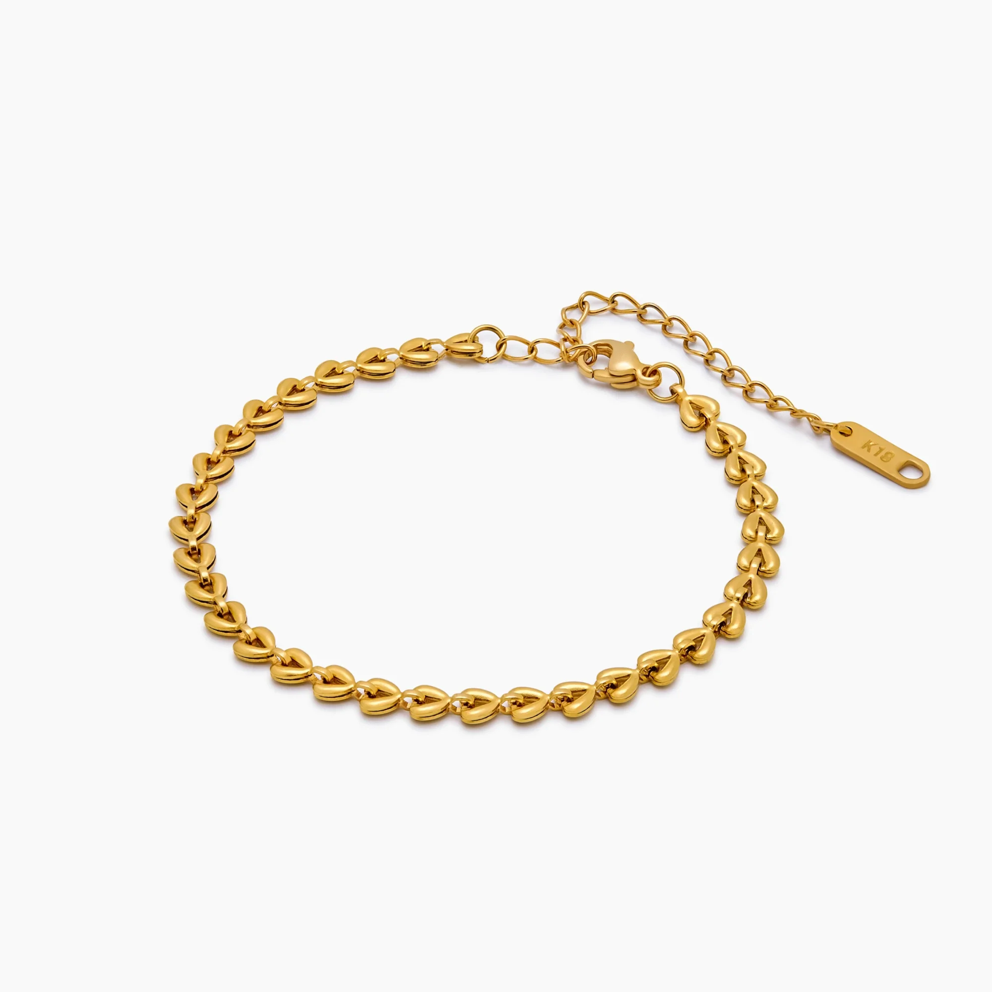 Chain Of Hearts Bracelet - Image 4
