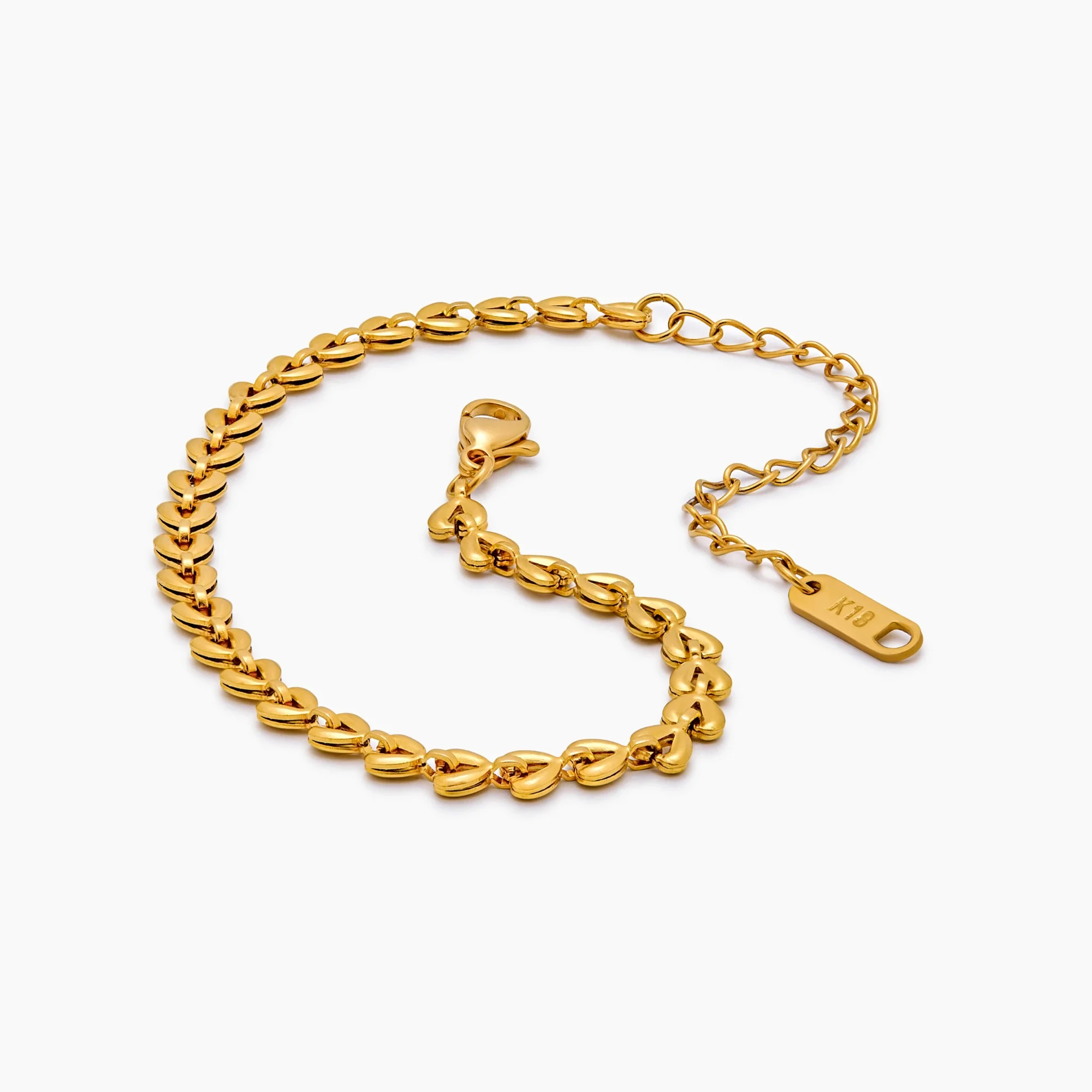 Chain Of Hearts Bracelet - Image 6