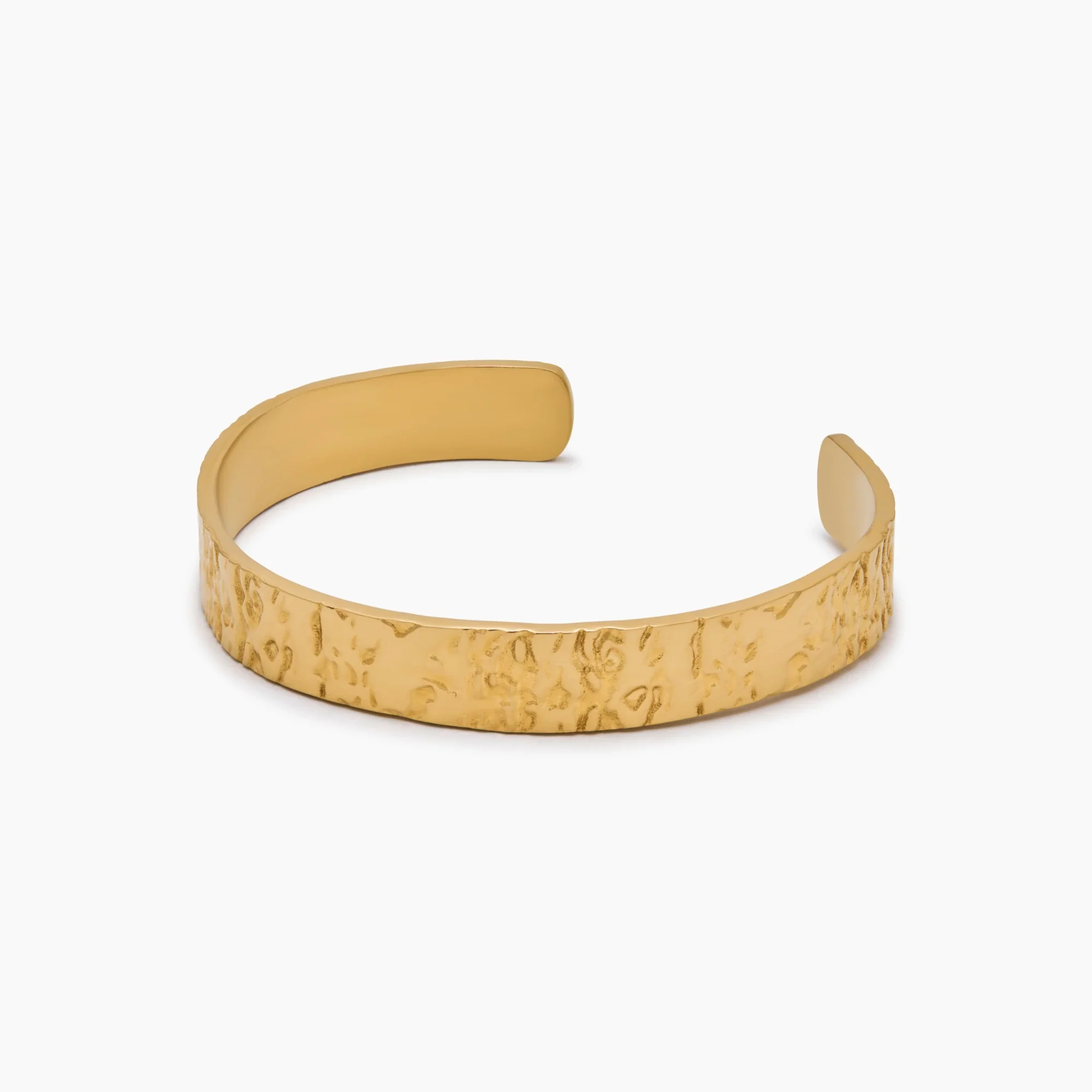 Chunky Textured Cuff bracelet - Image 4