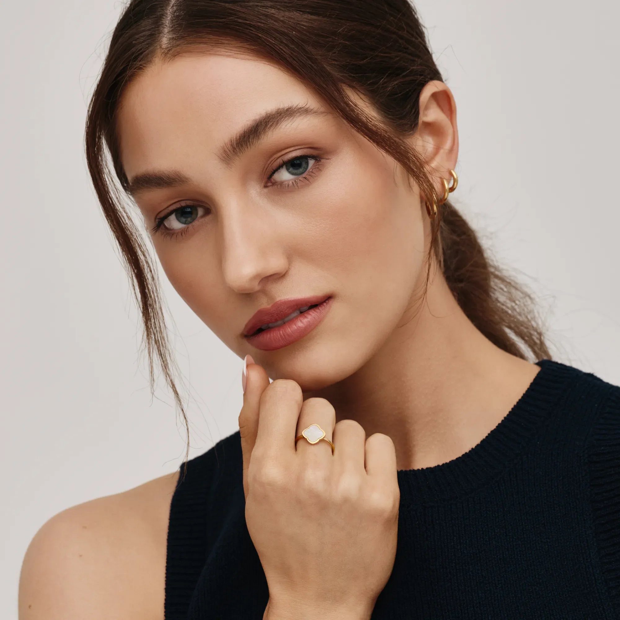 Clover Wrap Ring - Image 3