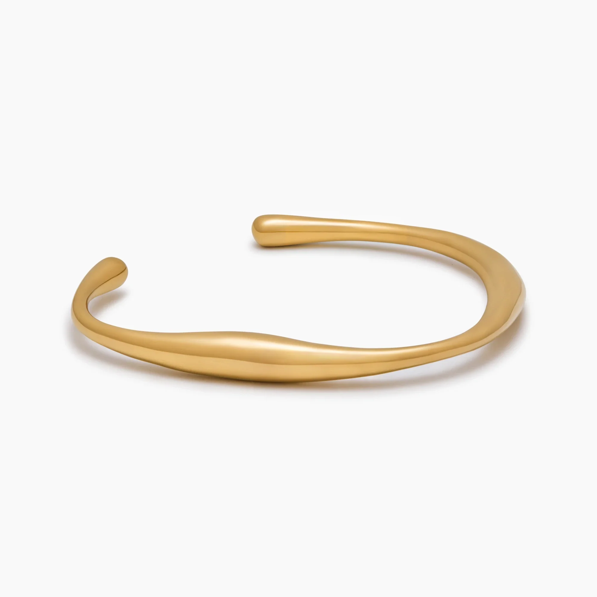 Dune Gold Cuff Bracelet - Image 4