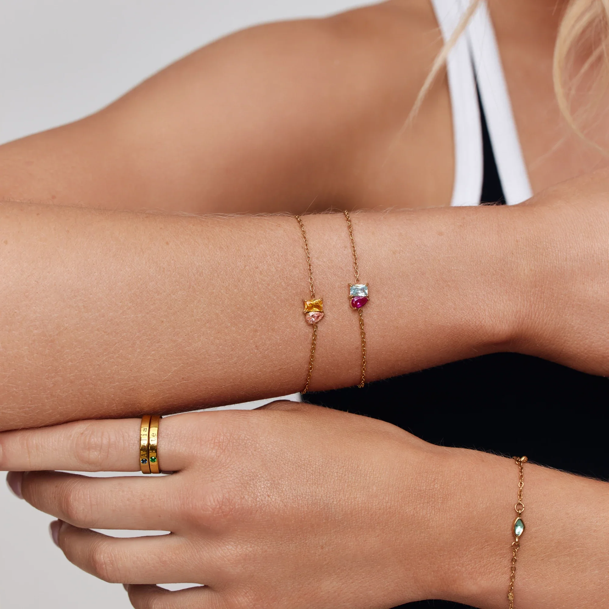 Forever Duo Birthstone Bracelet - Image 6