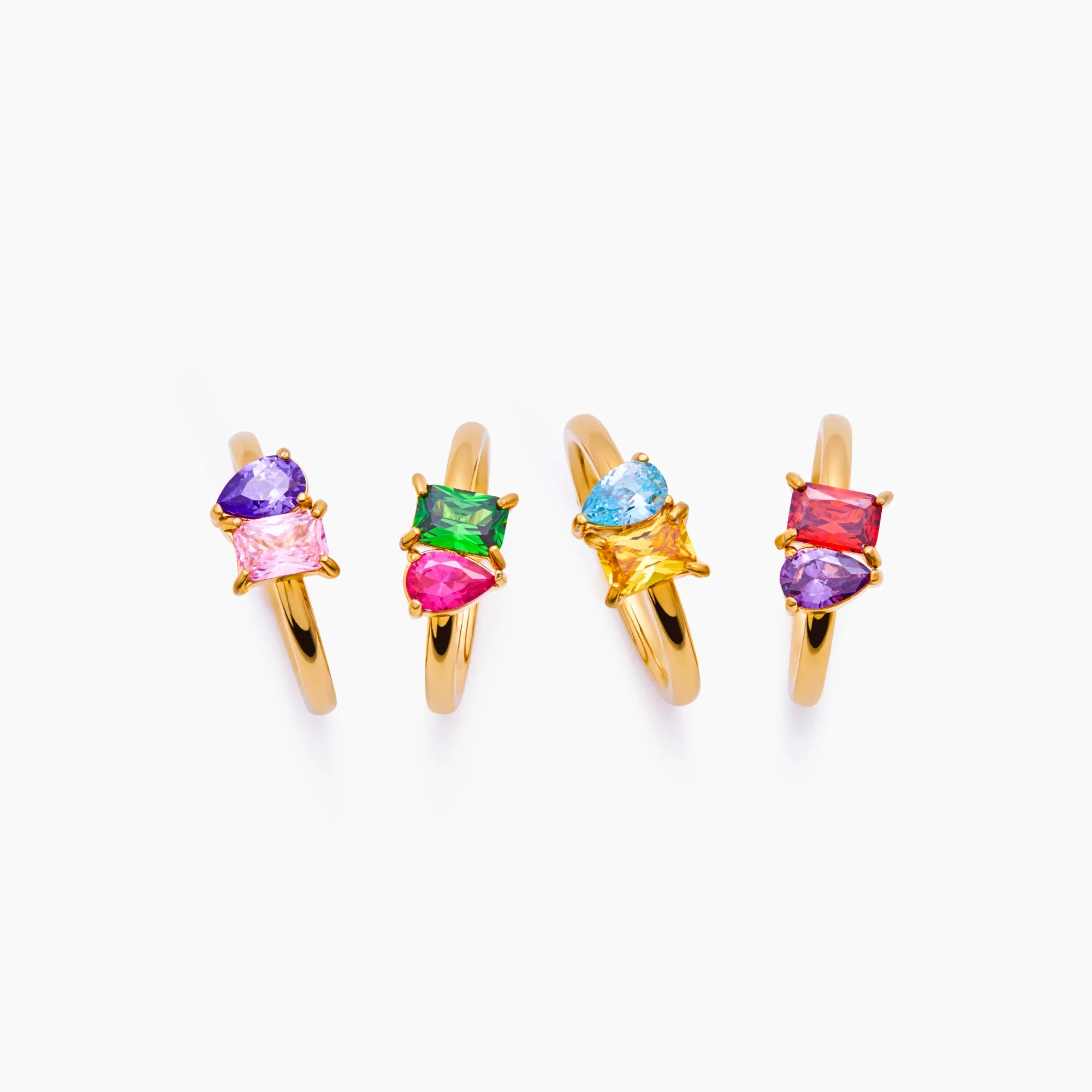 Duo Birthstone Ring - Image 7