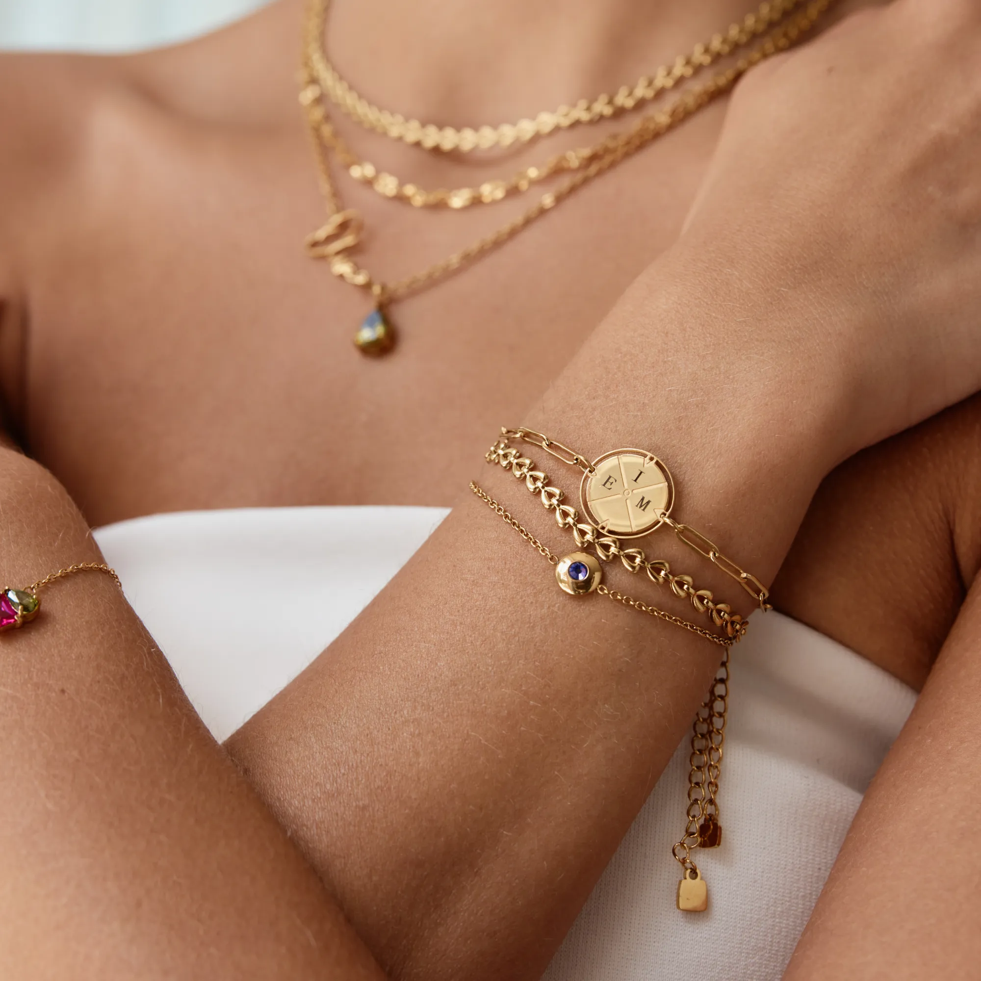 Engraved Compass Bracelet - Image 4