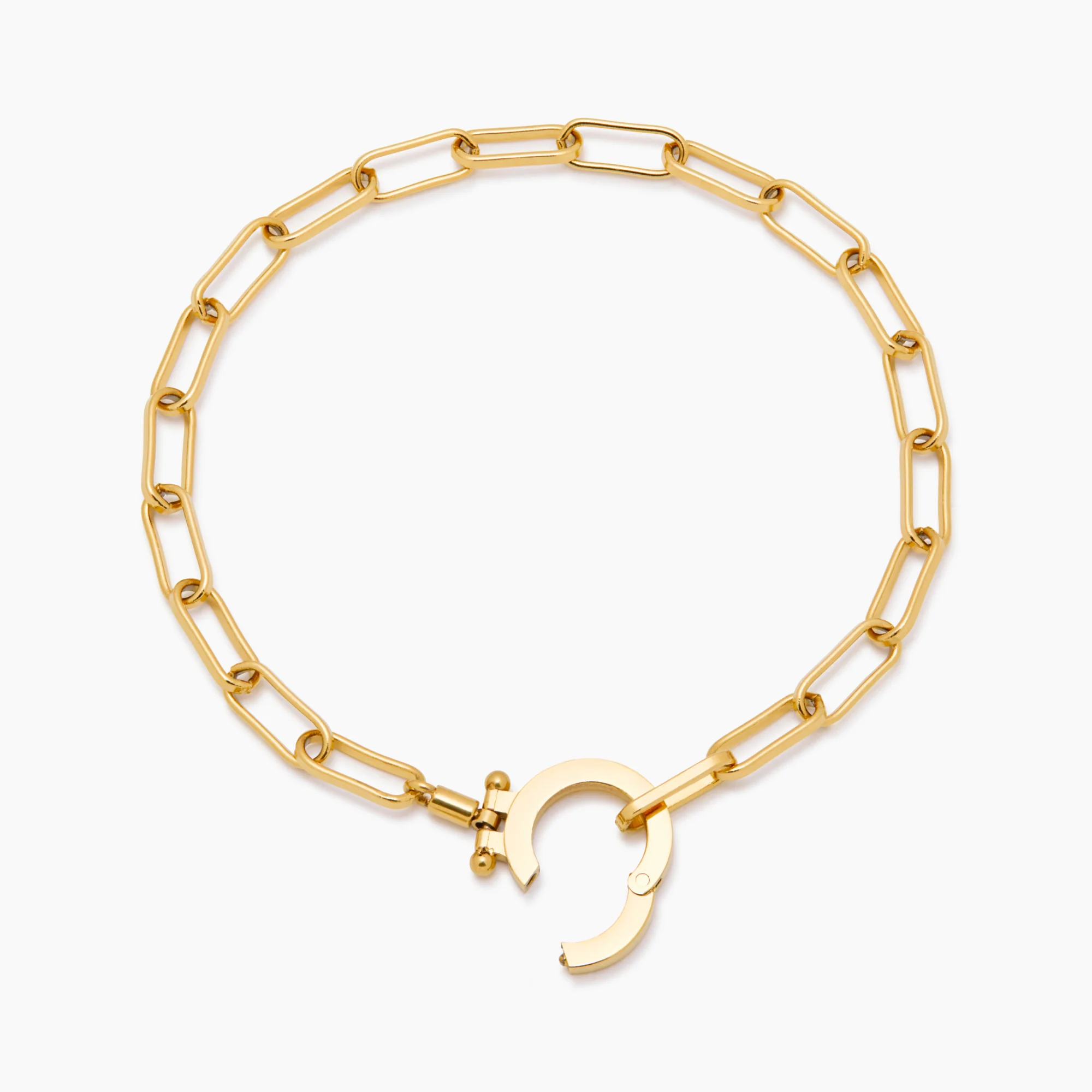 Essential Paperclip Chain Bracelet - Image 3