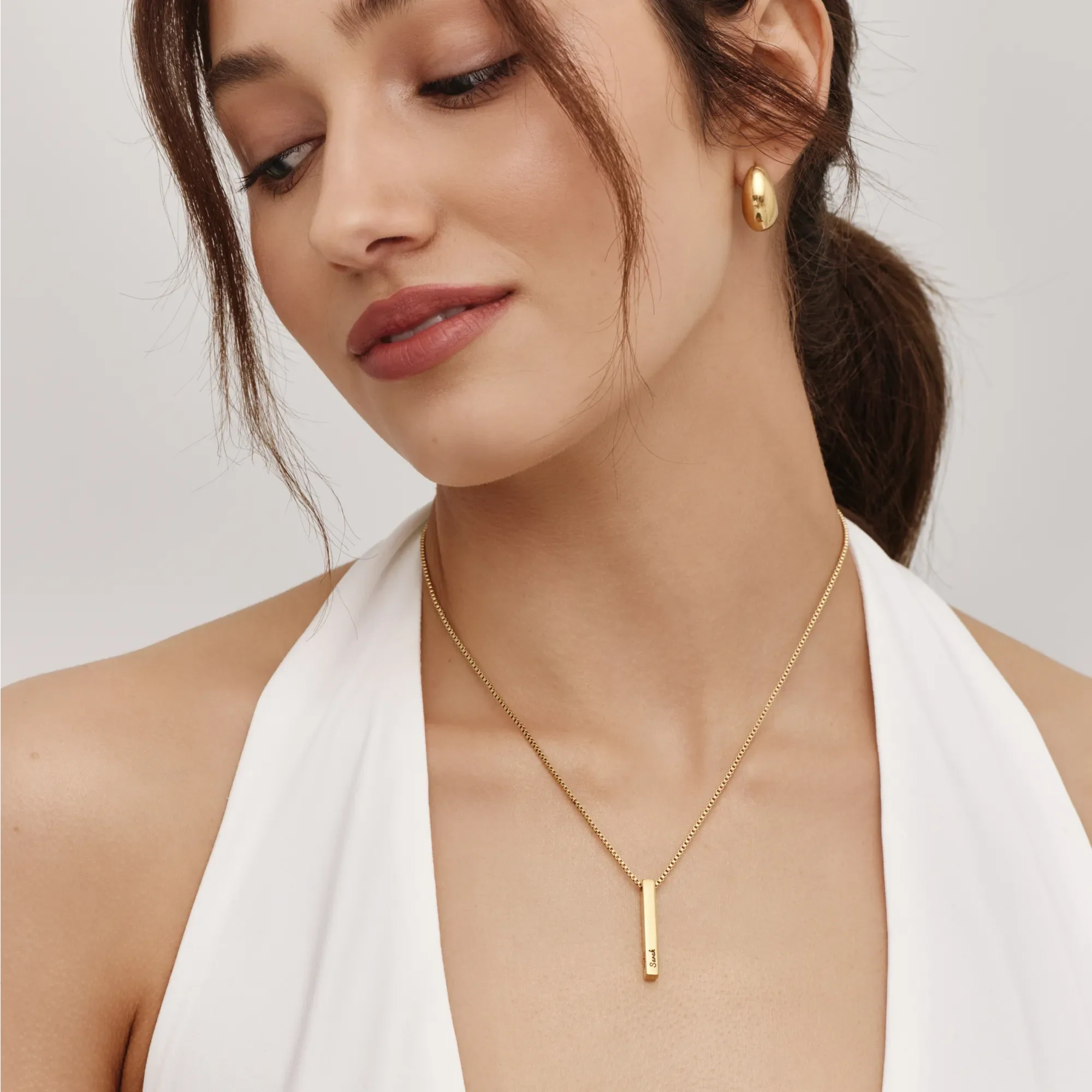 Love Note Pillar Necklace - Image 5