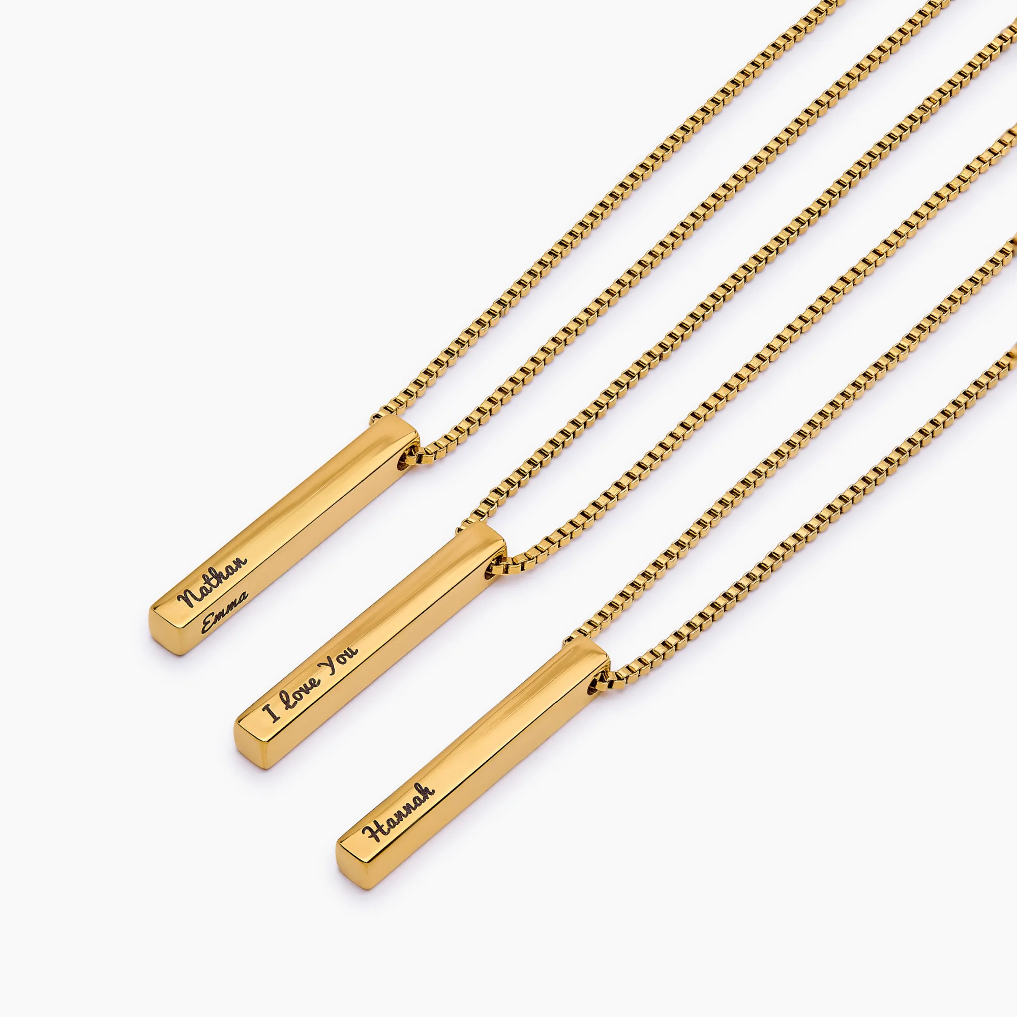 Love Note Pillar Necklace - Image 7