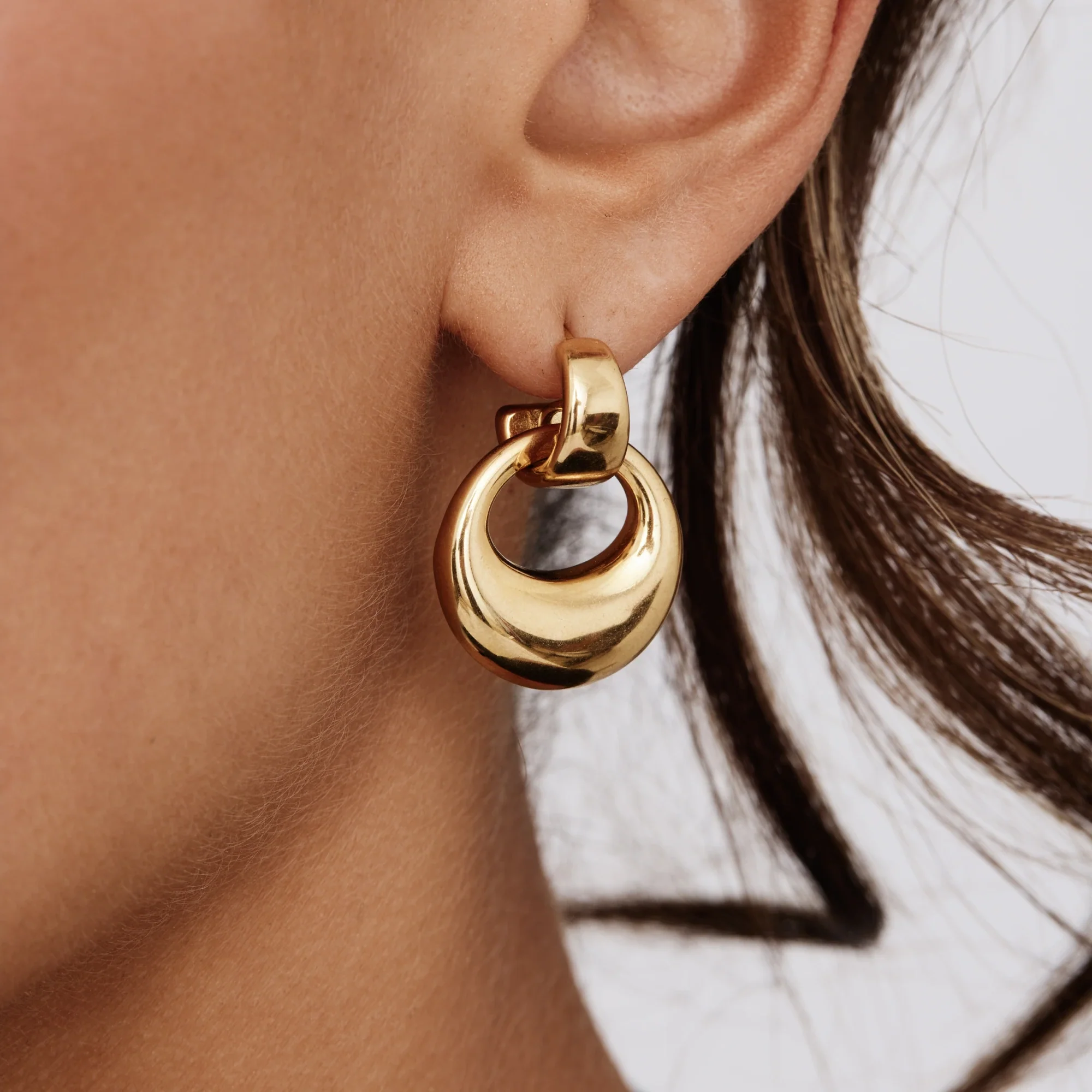Luna Drop Earrings - Image 2