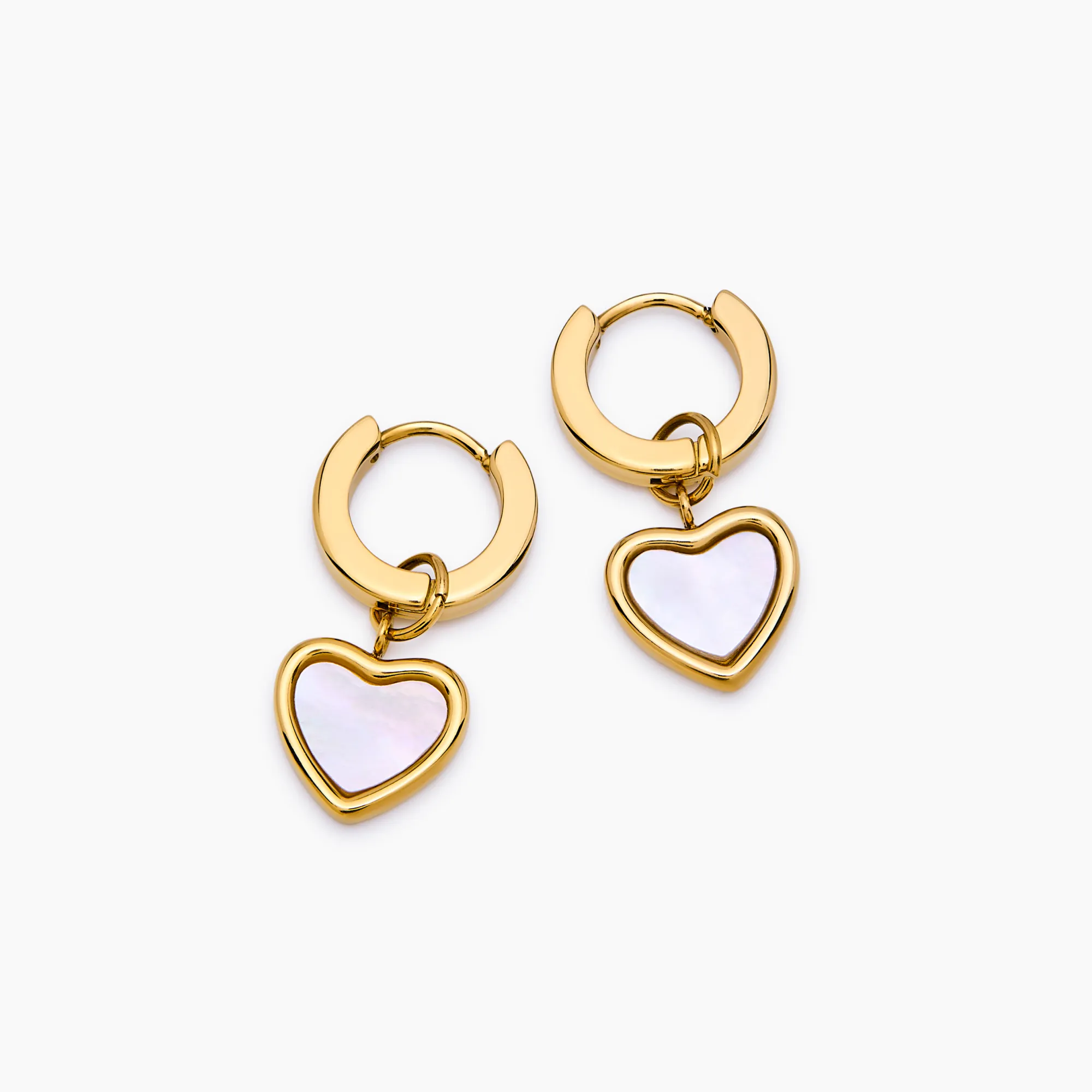Olivia Heart Huggies - Image 3