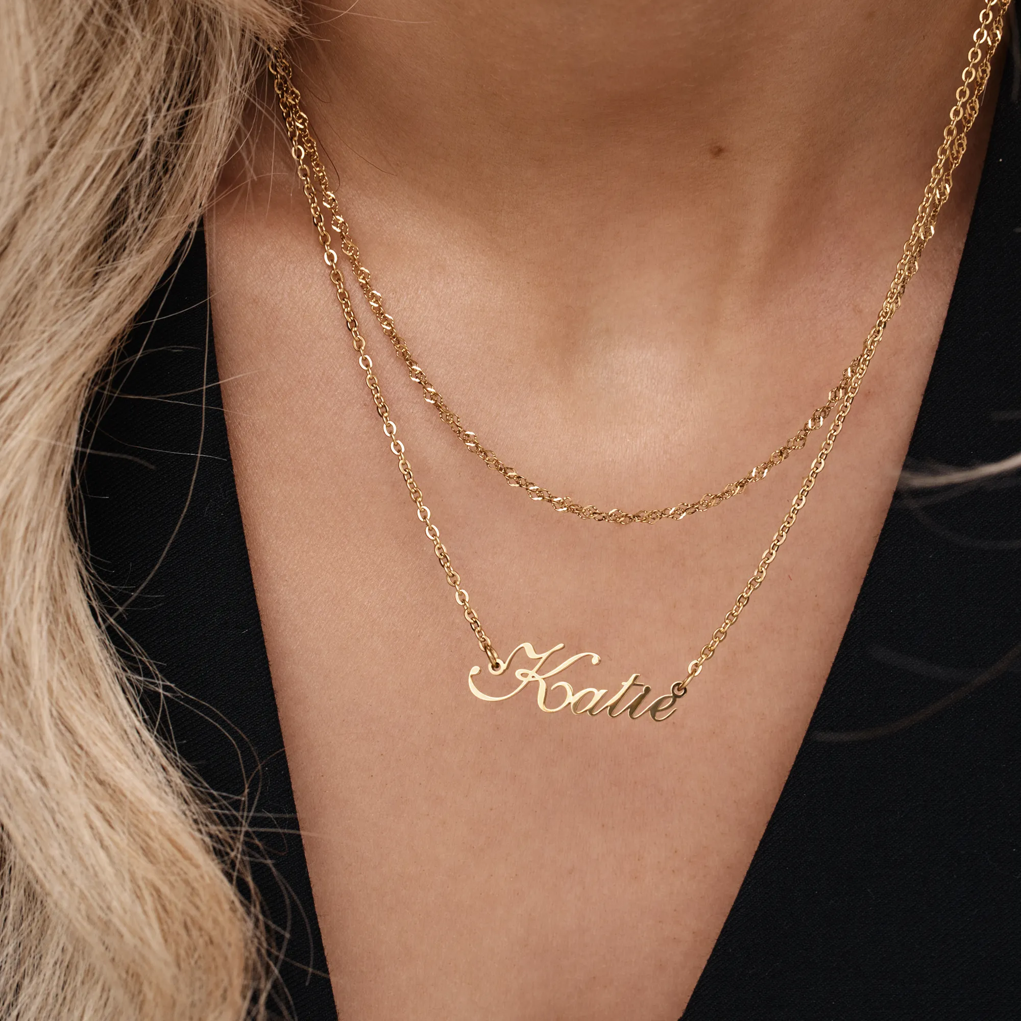 Olivia Signature Name Necklace - Image 2