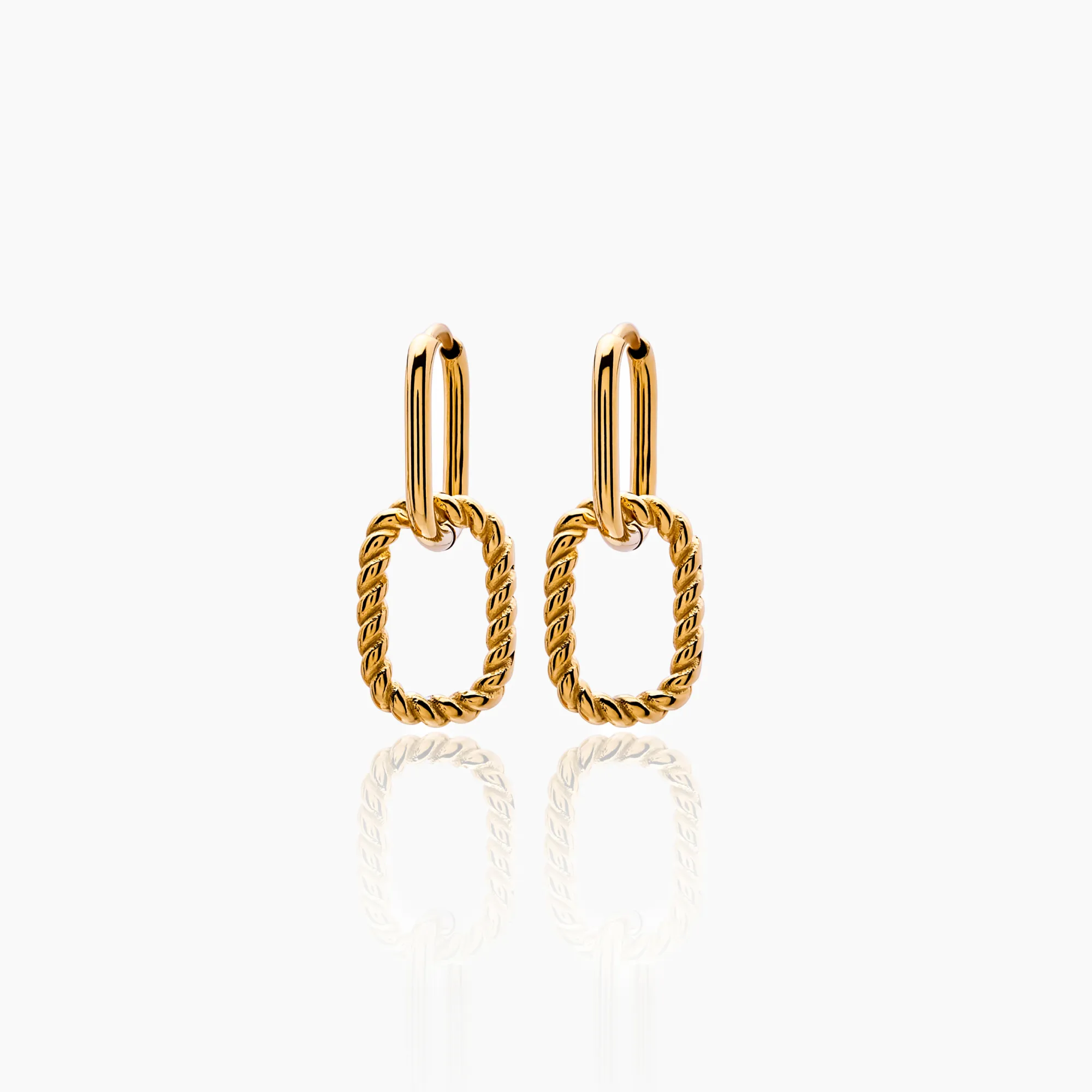 Roma Link Drop Hoops - Image 5