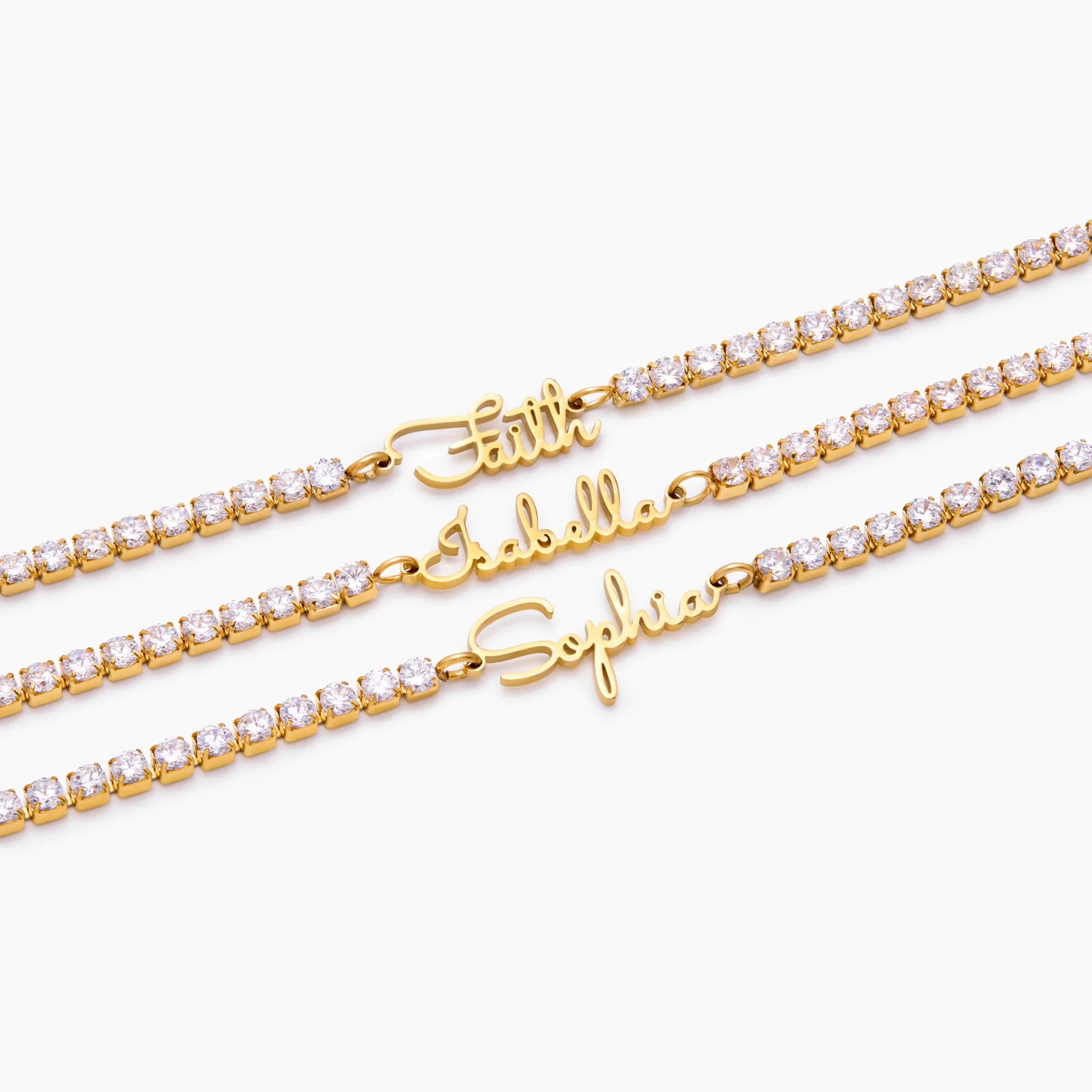 Signature Name Tennis Bracelet - Image 4