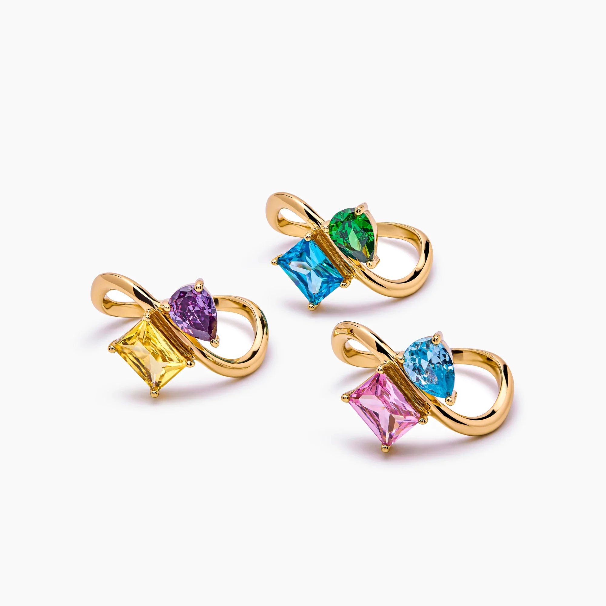 Toi et Moi Birthstone Ring - Image 7